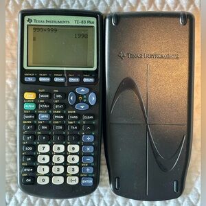 Texas Instruments TI-83 Plus. Batteries NOT included.